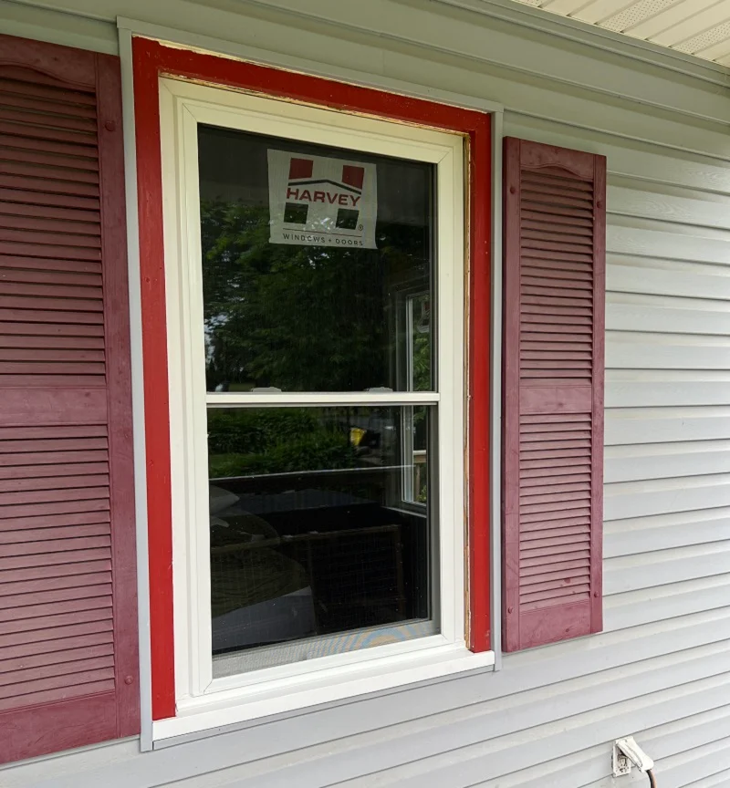 Energy Star Harvey Slimline double hung windows
